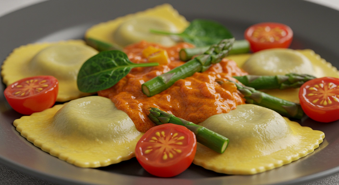 Ravioli & Veggies - tertiary view